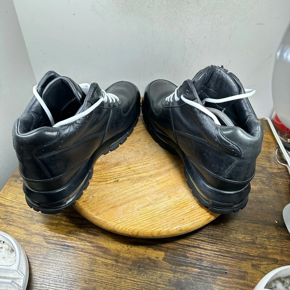 Nike ACG Air Max Goadome Black Leather Waterproof Boots Mens 13 865031-009